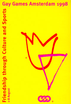 Poster with the logo