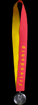The Gay Games medal, designed by Marcel Wanders